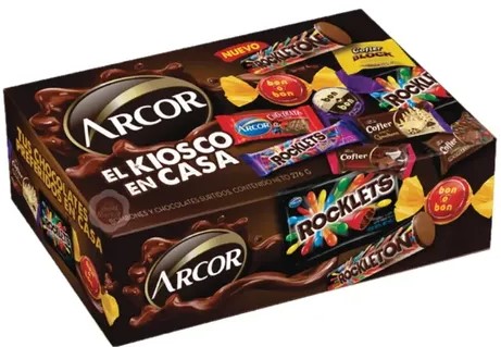 DISPLAY ARCOR KIOSCO EN CASA 246gr (B/24)