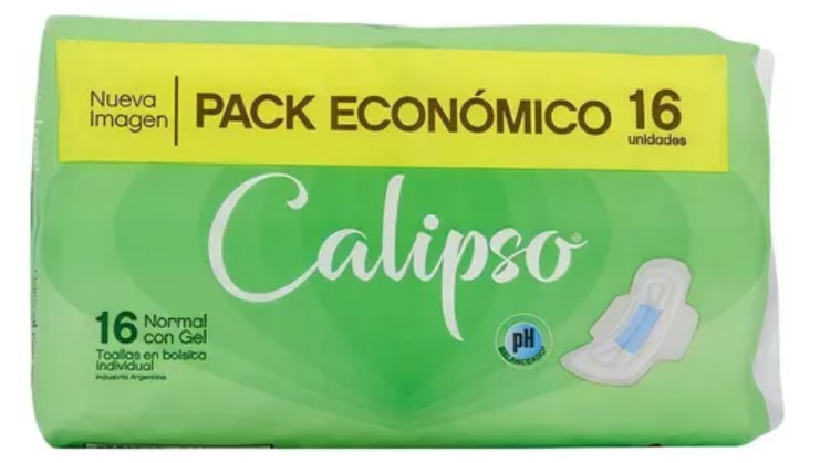 CALIPSO TOALLA NORMAL (9350/9330)  16u x25
