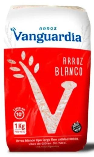 VANGUARDIA ARROZ LARGO FINO 1kg x10