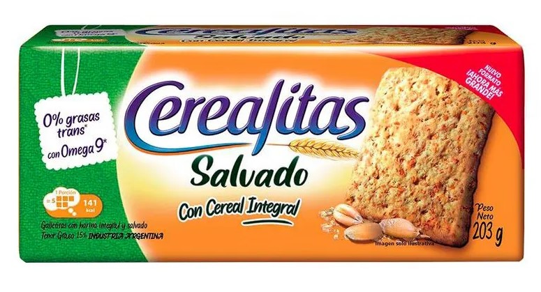 CEREALITAS SALVADO 208gr x45