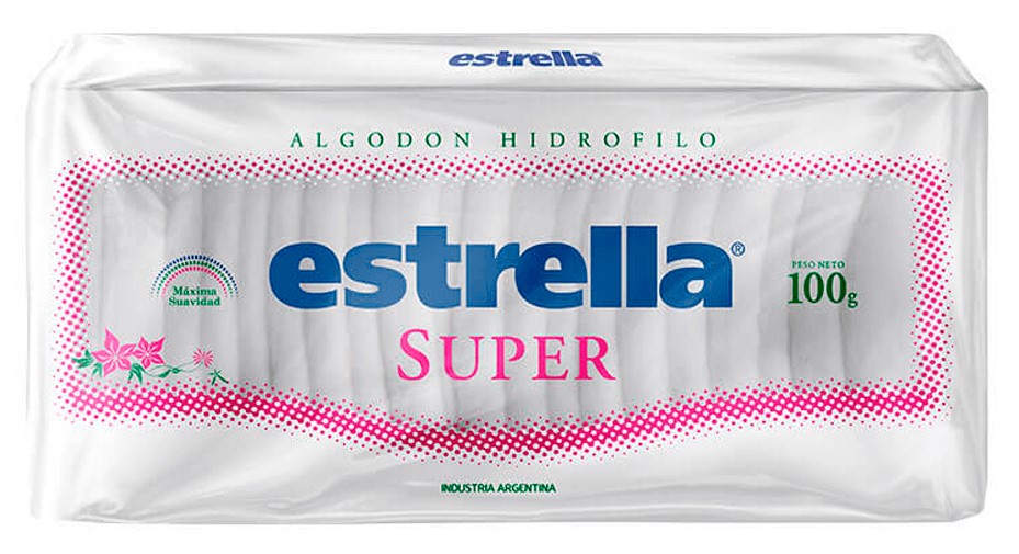 ESTRELLA ALGODON SUPER 100g X40