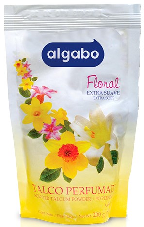 ALGABO TALCO PERF BOLS FLORAL 200gr x24