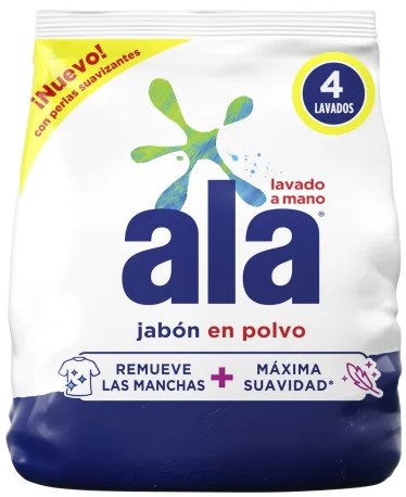 ALA EN POLVO MANO REGULAR MAX BLANC 400gr x24