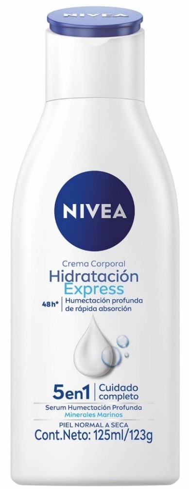 NIVEA CREMA HIDRAT EXPRESS 5EN1 125ml x12