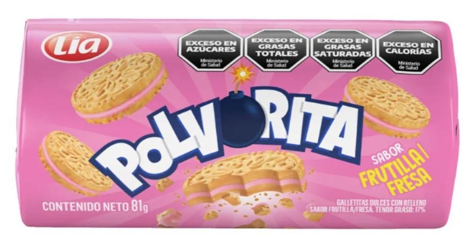 POLVORITA VAINILLA / FRUTILLA 81gr x40