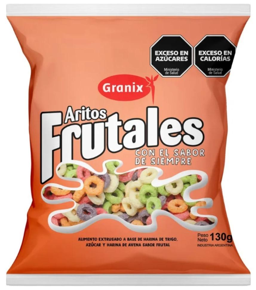 GRANIX CEREAL ARITOS FRUTALES 130gr x9