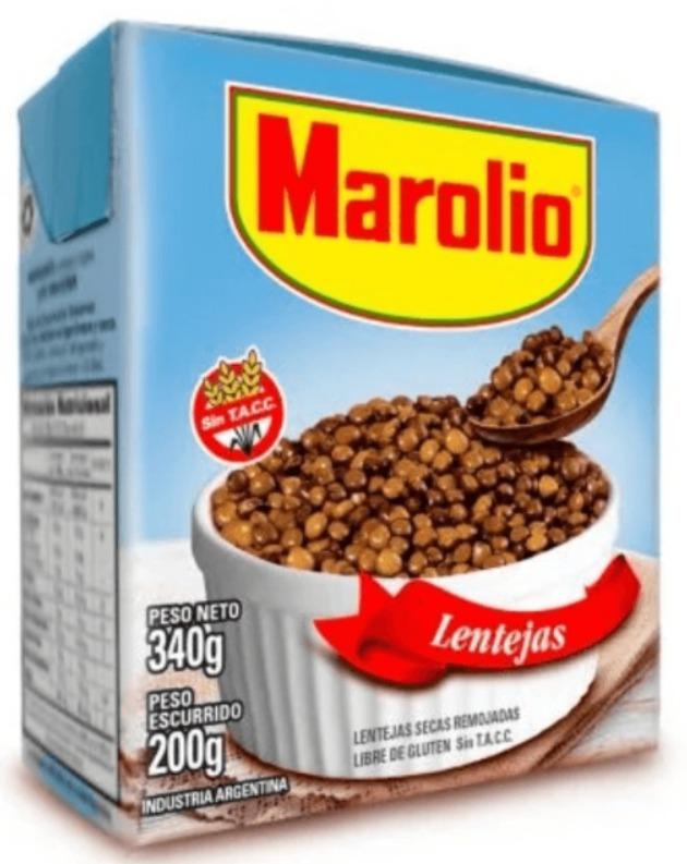 MAROLIO LENTEJAS 340gr x24