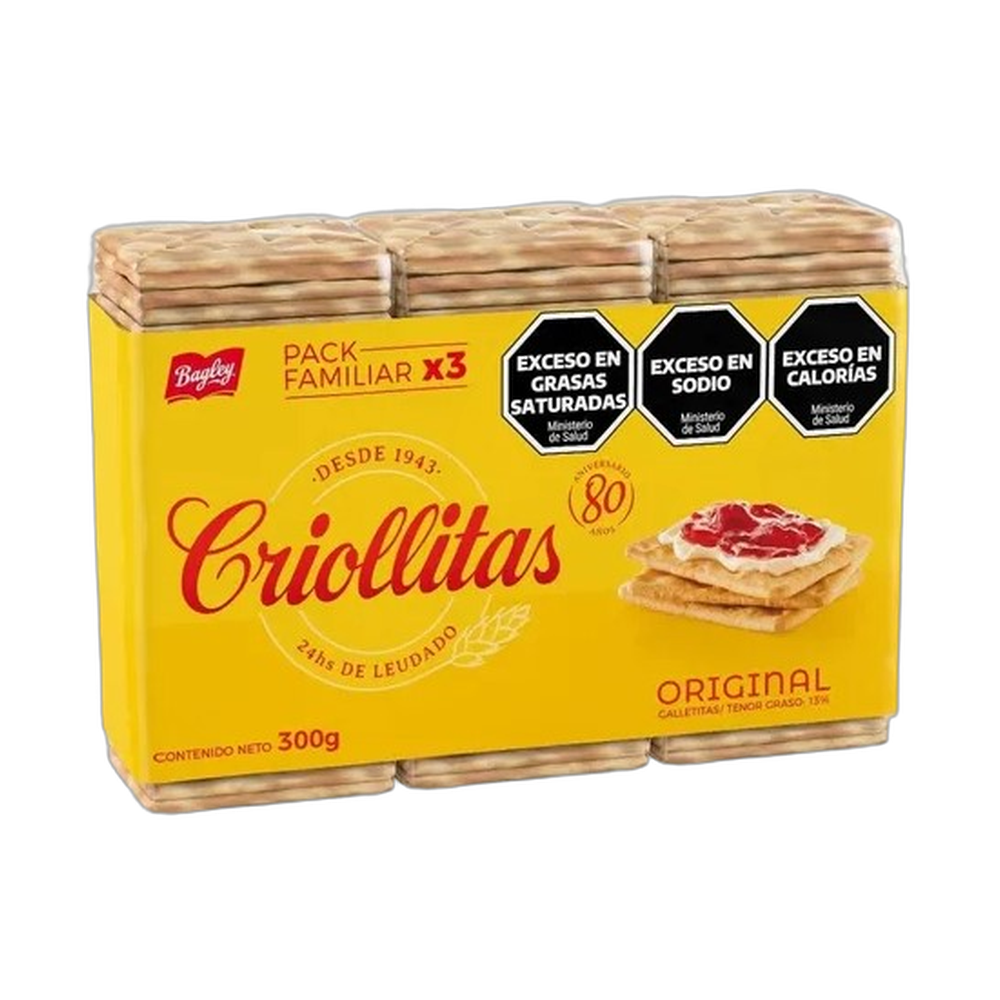 CRIOLLITAS x3 507gr x12
