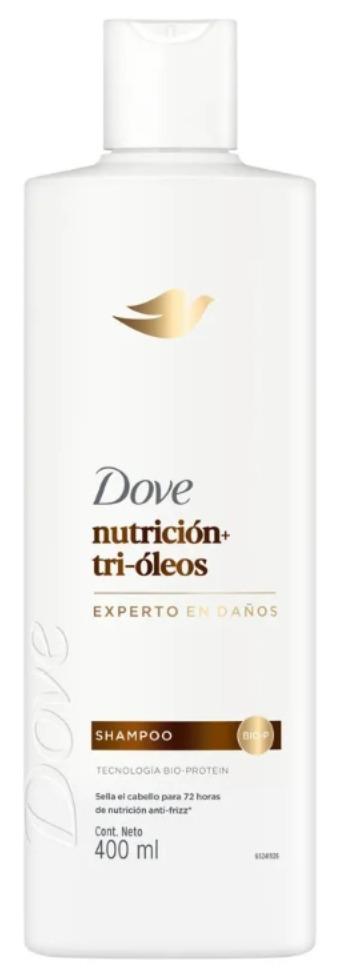 DOVE SH NUTRICION TRI OLEOS 400ml x12