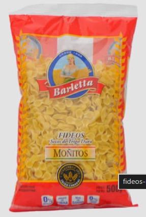 BARLETTA FIDEOS MOÑITOS 500gr x12