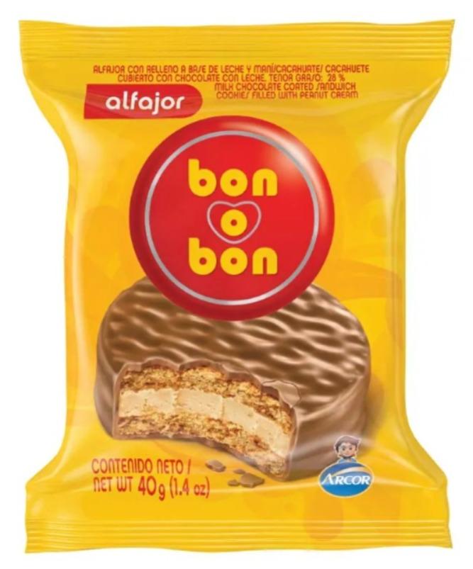 BON O BON ALFAJOR NEGRO 40gr x40