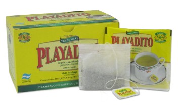 PLAYADITO MATE COCIDO SAQUITOS CON SOBRE 20gr x10