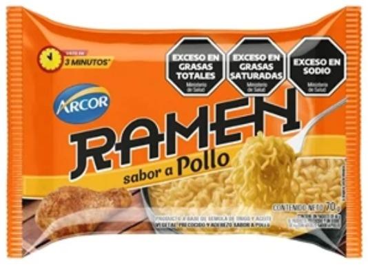 RAMEN SABOR POLLO 70gr x24