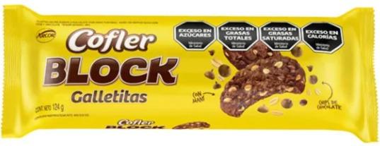 COFLER GALLETA BLOCK 124gr x30