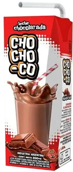 CHOCHOCO LECHE CHOCOLATADA 200ml x18