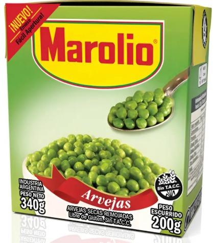 MAROLIO ARVEJAS 340gr x24
