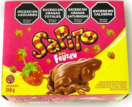 DISPLAY SAPITO FRUTILLA 10gr x24 (B/8)
