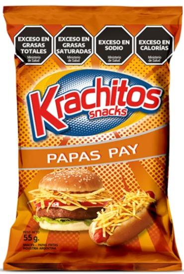 KRACHITOS PAPAS PAY 55gr x24