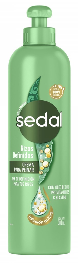 SEDAL CR PARA PEINAR 300ML RIZOS DEFINIDOS X 12