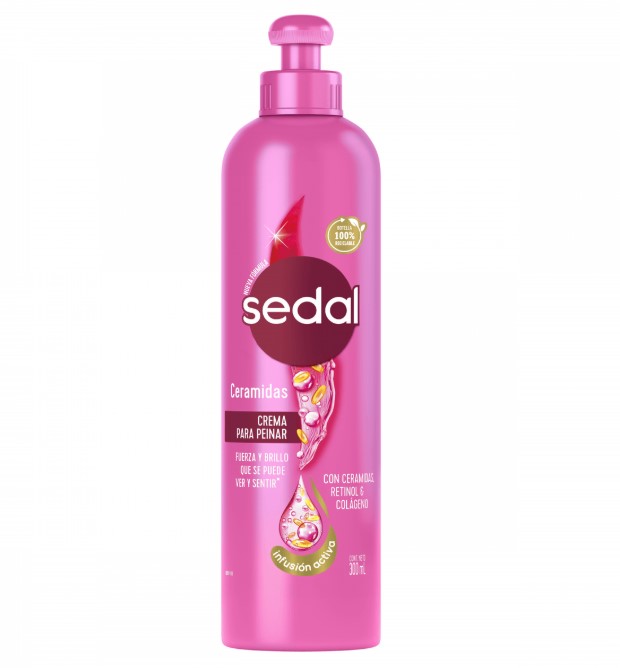 SEDAL CR PARA PEINAR 300ML CERAMIDAS X 12U