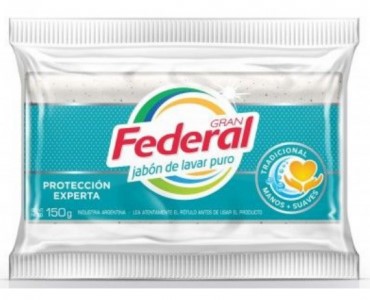 JABON EN PAN FEDERAL 84X150