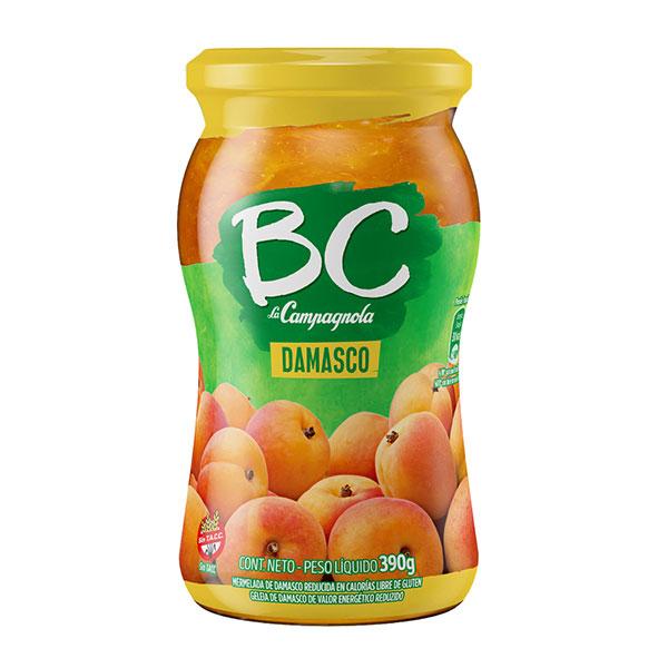 MERMELADA BC DAMASCO 12U X 390