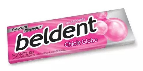 DISPLAY BELDENT CHICHLE GLOBO x 20u