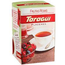TE TARAGUI PLACER FRUTOS ROJOS X 20 sobrecitos X 6