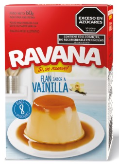 RAVANA FLAN VAINILLA x 60gr. x 12u
