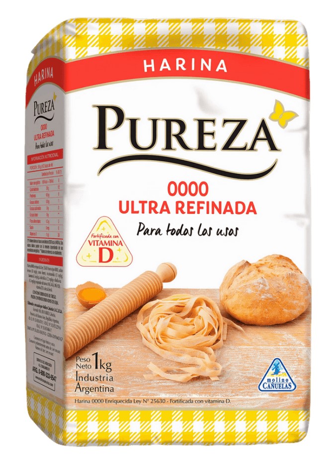 HARINA PUREZA 0000 1KG x10