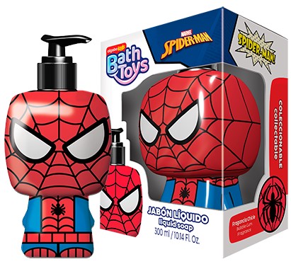 ALGABO JABON LIQUIDO SPIDERMAN 300ml x1 (12/B)