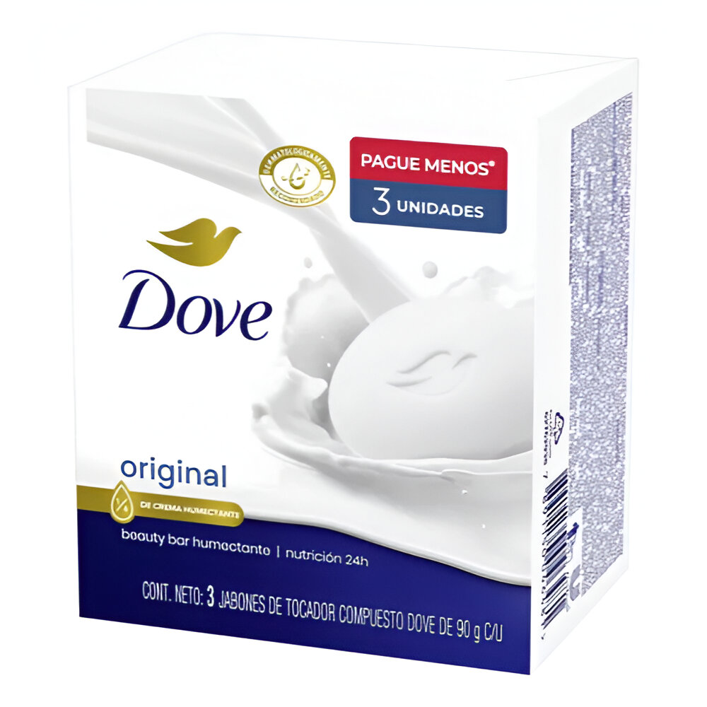 DOVE JABON BLANCO X3 X16U x BULTO