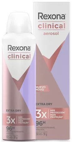 REXONA CLINICAL AER WOMEN EXTRA DRY x 12U