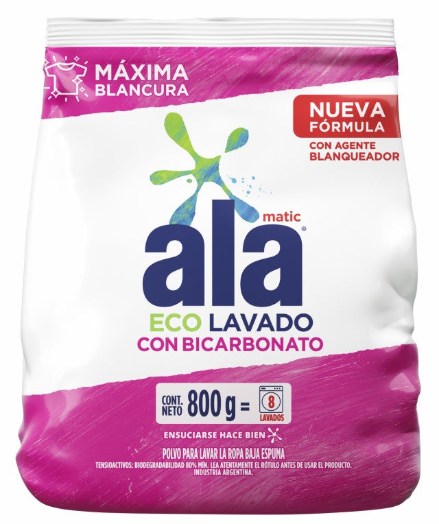 ALA EN POLVO MATIC BICARBONATO 800gr x24