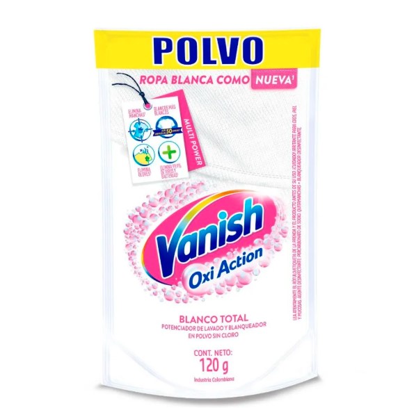VANISH POLVO WHITE DOYPACK (3160888) X120GR X24U