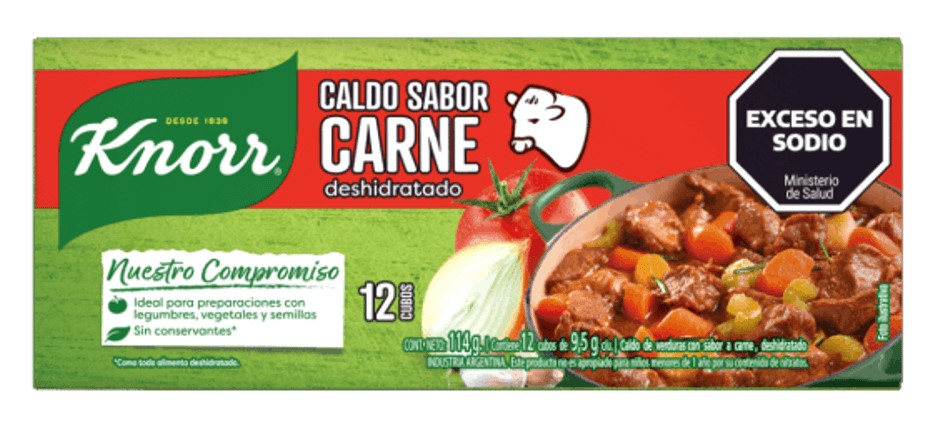 CALDO CARNE X 12U B/80