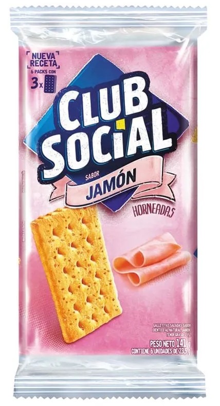 CLUB SOCIAL JAMON X 44U