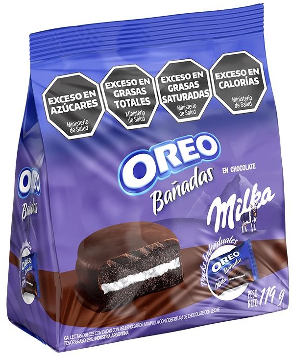 OREO BAÑADAS CHOCO 16X119G