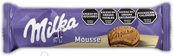 MILKA MOUSSE VAINILLA 116GR X42U