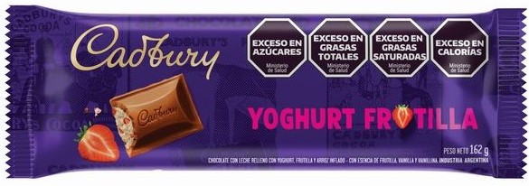UNIDAD TAB CADBURY YOG FRUTILLA 162GR X24