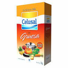 SAL GRUESA CELUSAL ESTUCHE x1 KG.x12U