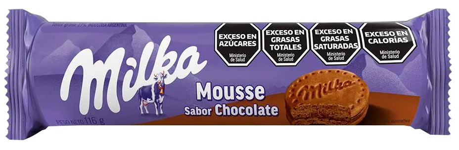 MILKA MOUSSE CHOCOLATE 116GR X42U