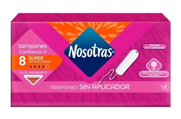 NOSOTRAS TAMPON SUPER 8x12b (2423)