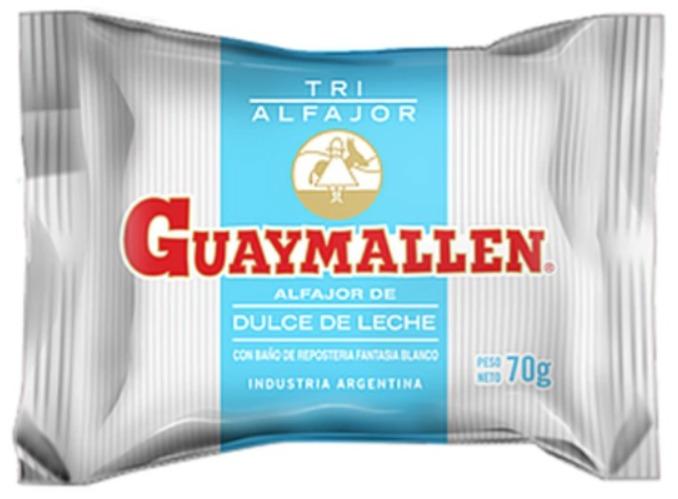 ALFAJOR GUAYMALLEN BLANCO TRIPLE X24U