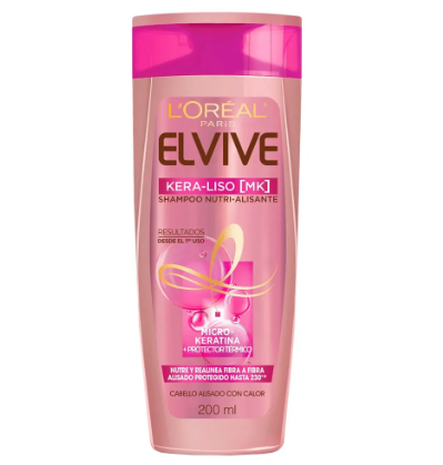 ELVIVE KERA LISO SH NUTRI ALISANTE 200ml