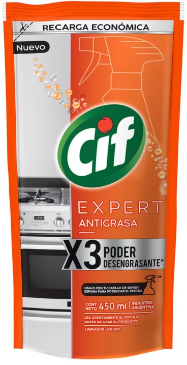CIF ANTIGRASA DOYPACK 450ML x15