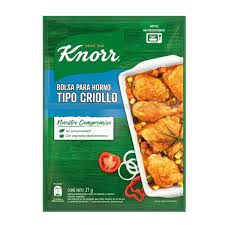 DISPLAY KNORR COND HORNO TIPO CRIOLLO 21gr x15