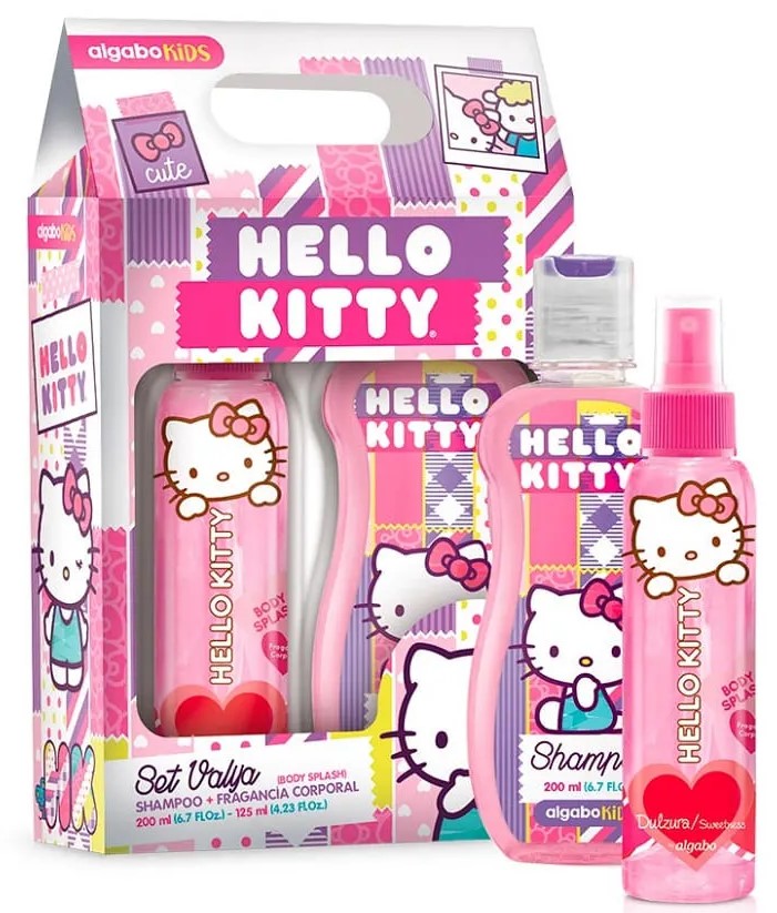 ALGABO SET HELLO KITTY BODYSP125ML SH200MLx1(12/B)