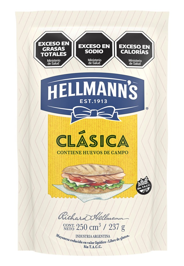 MAYONESA HELLMANS 12U X 237