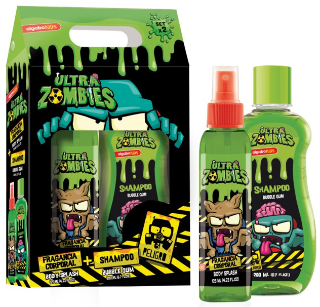 SET ALGABO ZOMBIES BODY SP 125ML SH 200ML